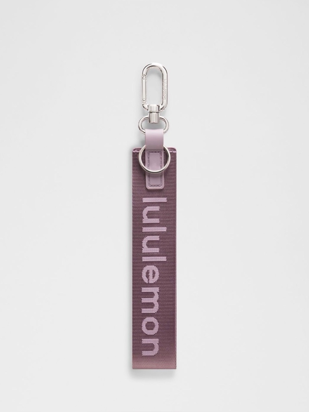Lululemon Never Lost Keychain Lotus Lavender/Lilac Play/Silver NWT